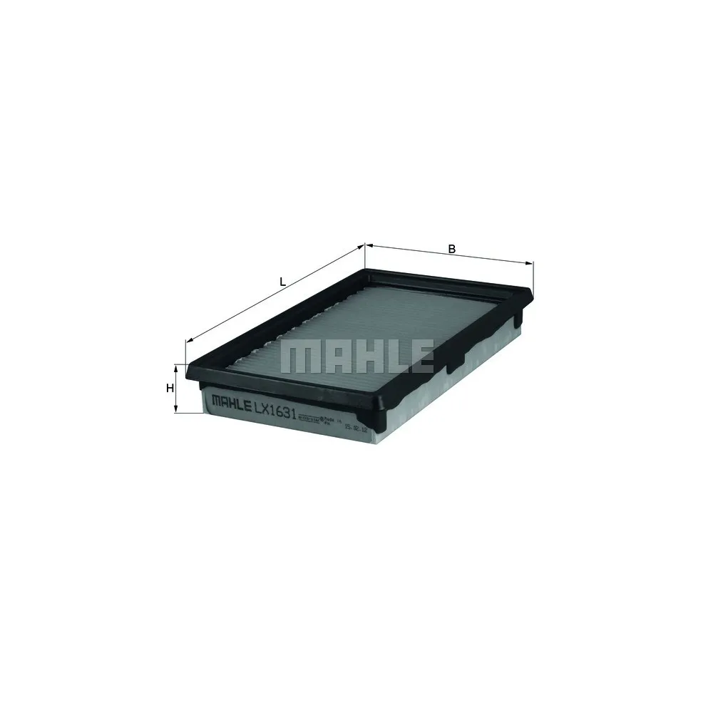  Filtro de aire Mahle LX 1631