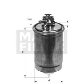 Filtro combustible Mann Filter WK 853/12z