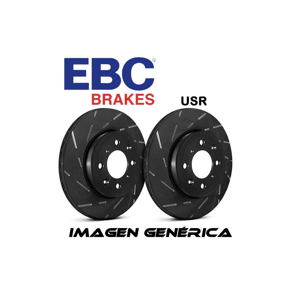 Juego discos de freno ranurados USR EBC USR1306