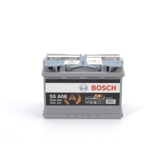 Batería Bosch S5A08 70Ah 760A AGM