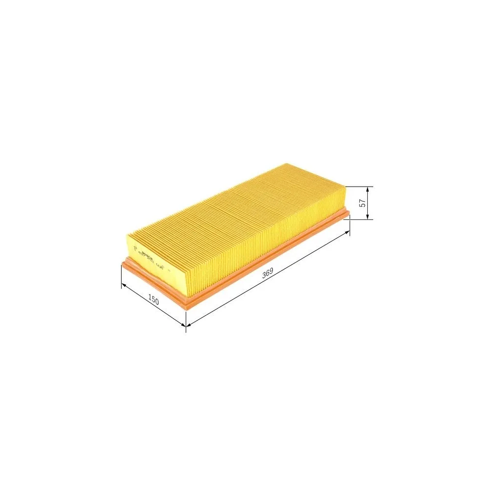 Filtro de aire Bosch 1 457 433 608 - S3608
