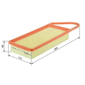 Filtro de aire Bosch 1 457 433 076 - S3076