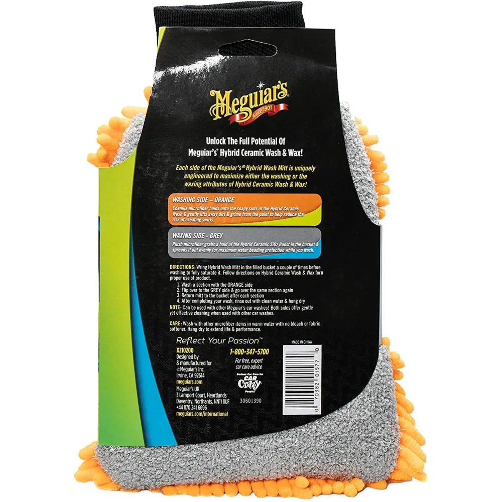Guante lavado Meguiar´s Hybrid Wash Mitt