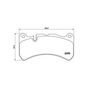 Pastillas de Freno Brembo P50092