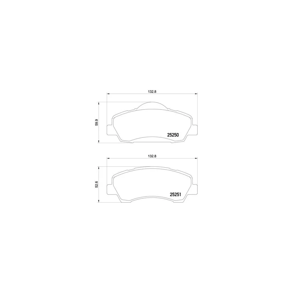 Pastillas de Freno Brembo P61113