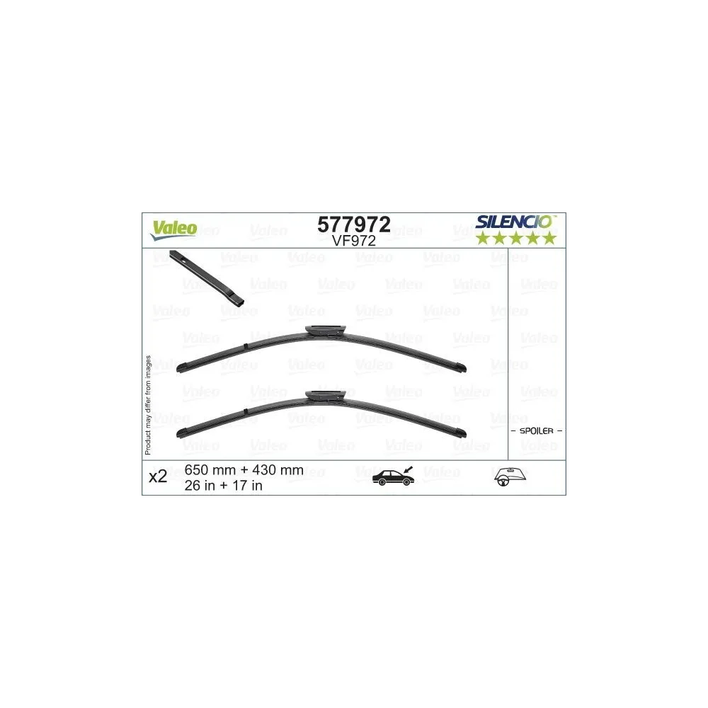 Escobillas Bosch Valeo 577972