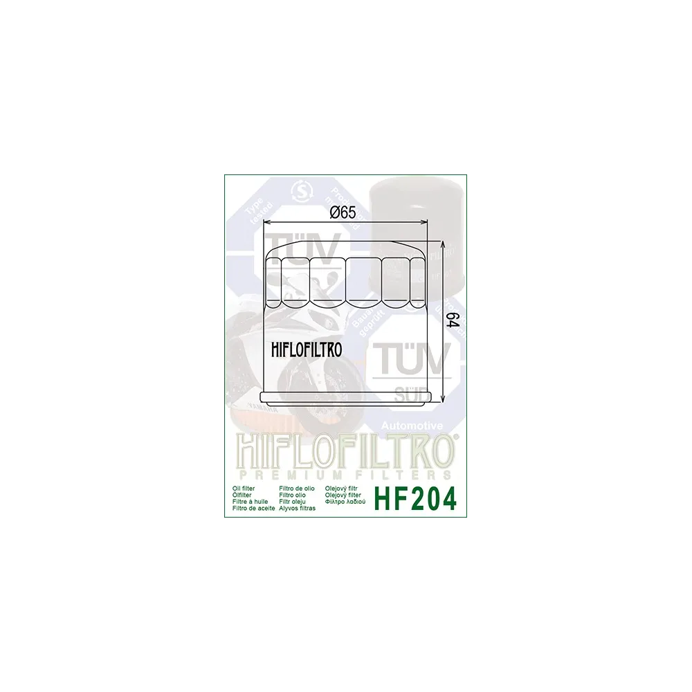 Filtro de aceite HF204