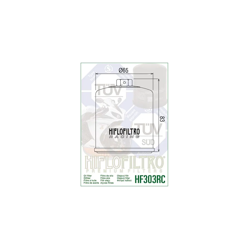 Filtro de aceite HF303RC