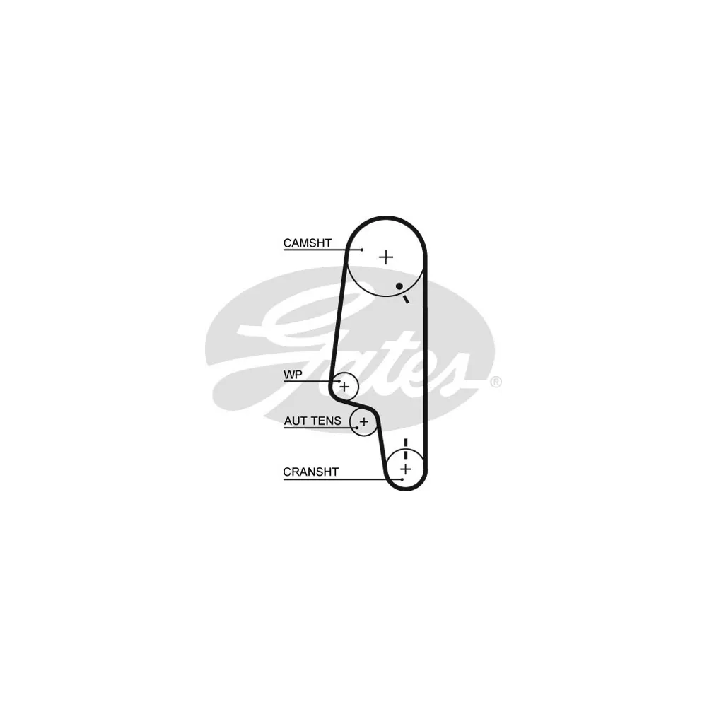 GATES - Bomba de agua + kit correa distribución KP25427XS