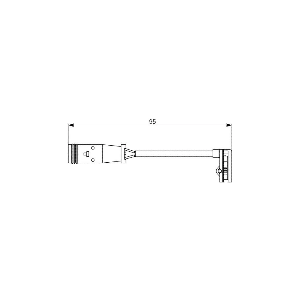 Avisador desgasate Bosch 1 987 473 036