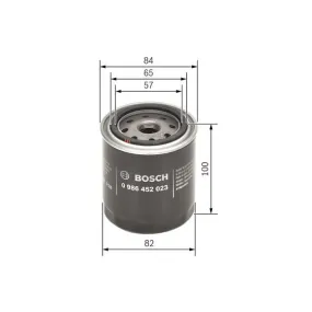Filtro de aceite Bosch 0986452023-P2023