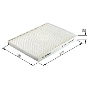 Filtro de habitáculo Bosch 1 987 432 012 - M2012
