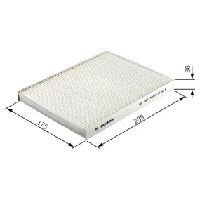 Filtro de habitáculo Bosch 1 987 432 079 - M2079