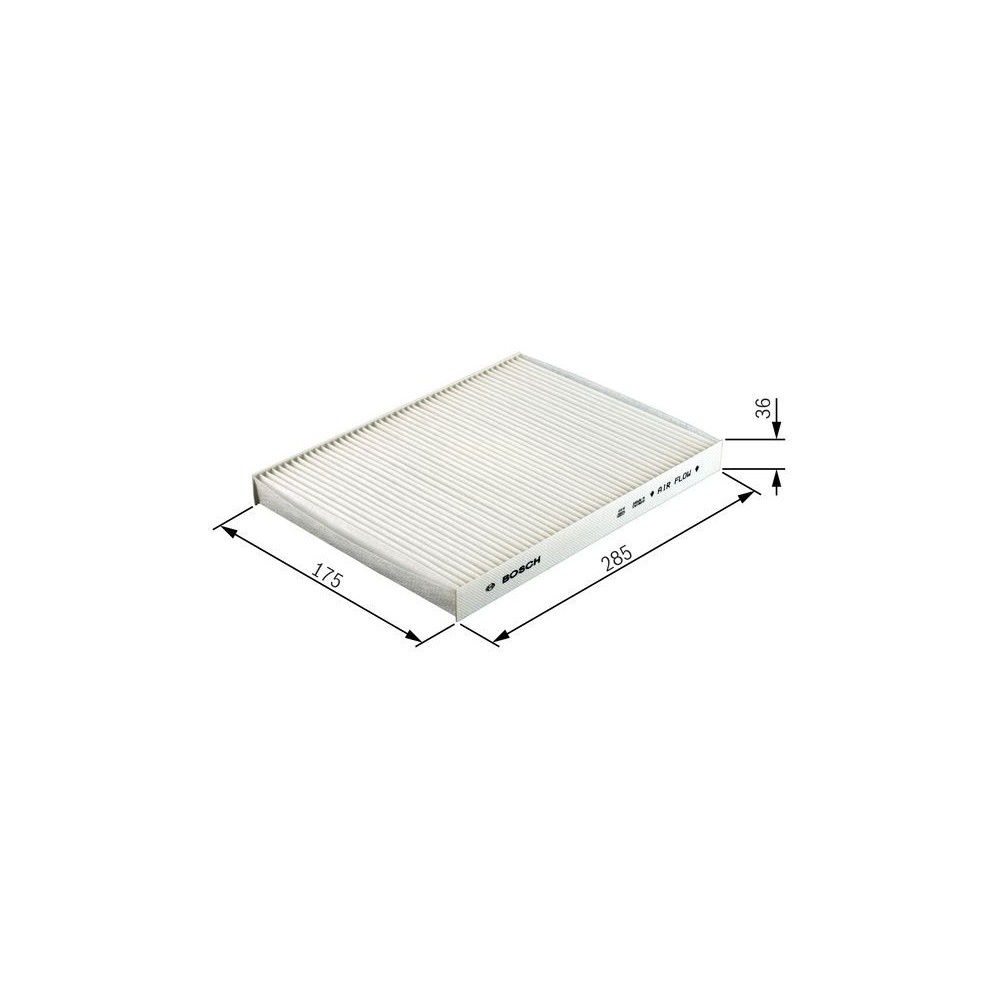 Filtro de habitáculo Bosch 1 987 432 079 - M2079