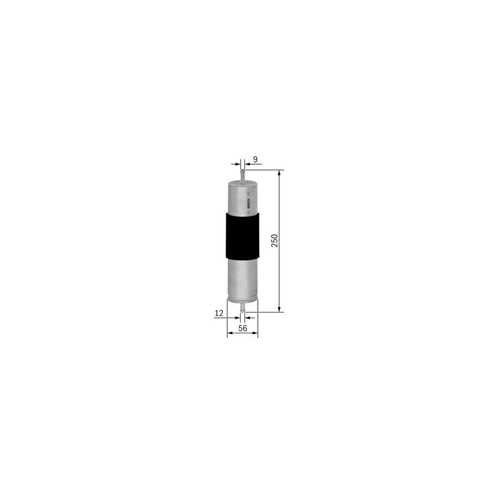 BOSCH - F 026 402 068 - Filtro combustible - N2068