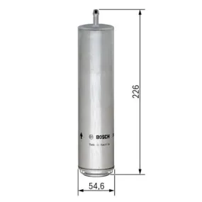 BOSCH - 0 450 906 457 - Filtro combustible - N6457