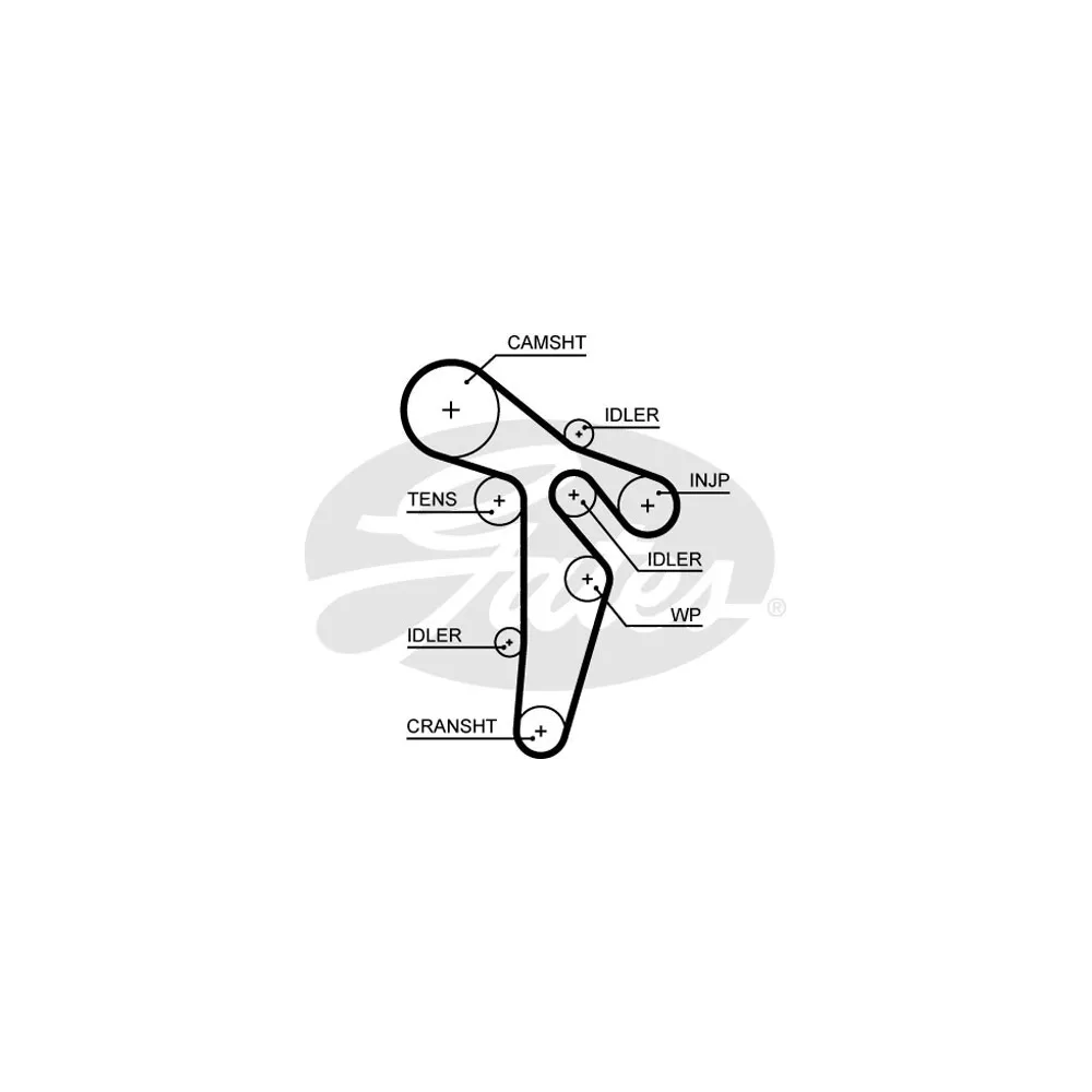 Kit de distribución con bomba de agua Gates KP15648XS-1