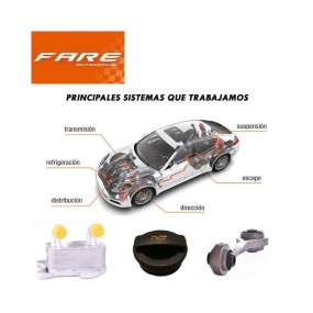 TUBO INFURIOR RAD. FIAT PUNTO GT - FARE 8470