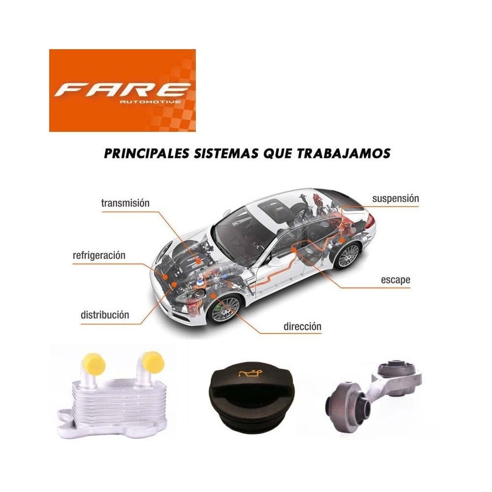 Kit Fuelle Tran L/R Tras Audi A4 00 Fare K14554