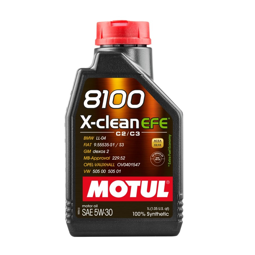 Motul 8100 X-Clean EFE C2/C3 5w30