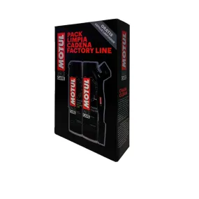 Pack Motul Chain Clean + Chain Lube FL + limpiador de cadenas