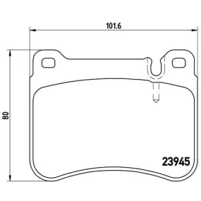 Juego pastillas Brembo XTra P 50 073X
