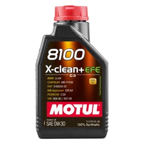Motul 8100 X-Clean+ EFE 0w30
