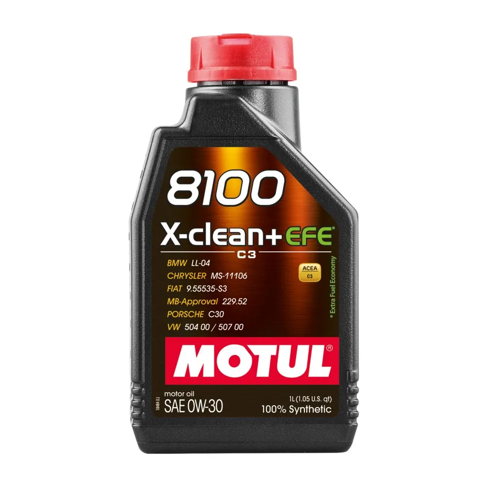 Motul 8100 X-Clean+ EFE 0w30