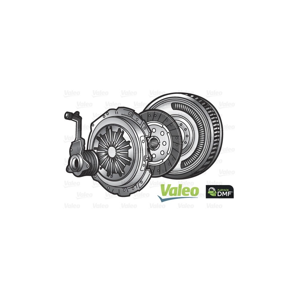 Kit de embrague -DMF  Valeo 837300