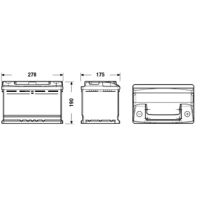 Bateria Tudor TC700 70ah 640A