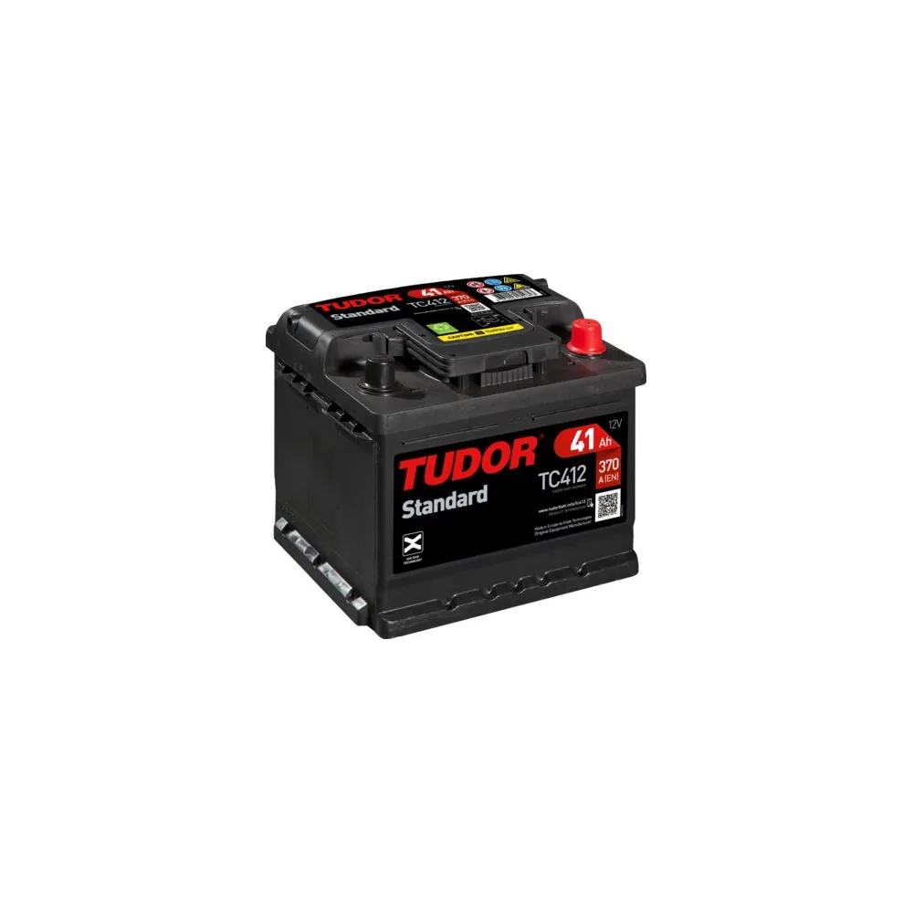 Bateria Tudor TC412 41ah 370A