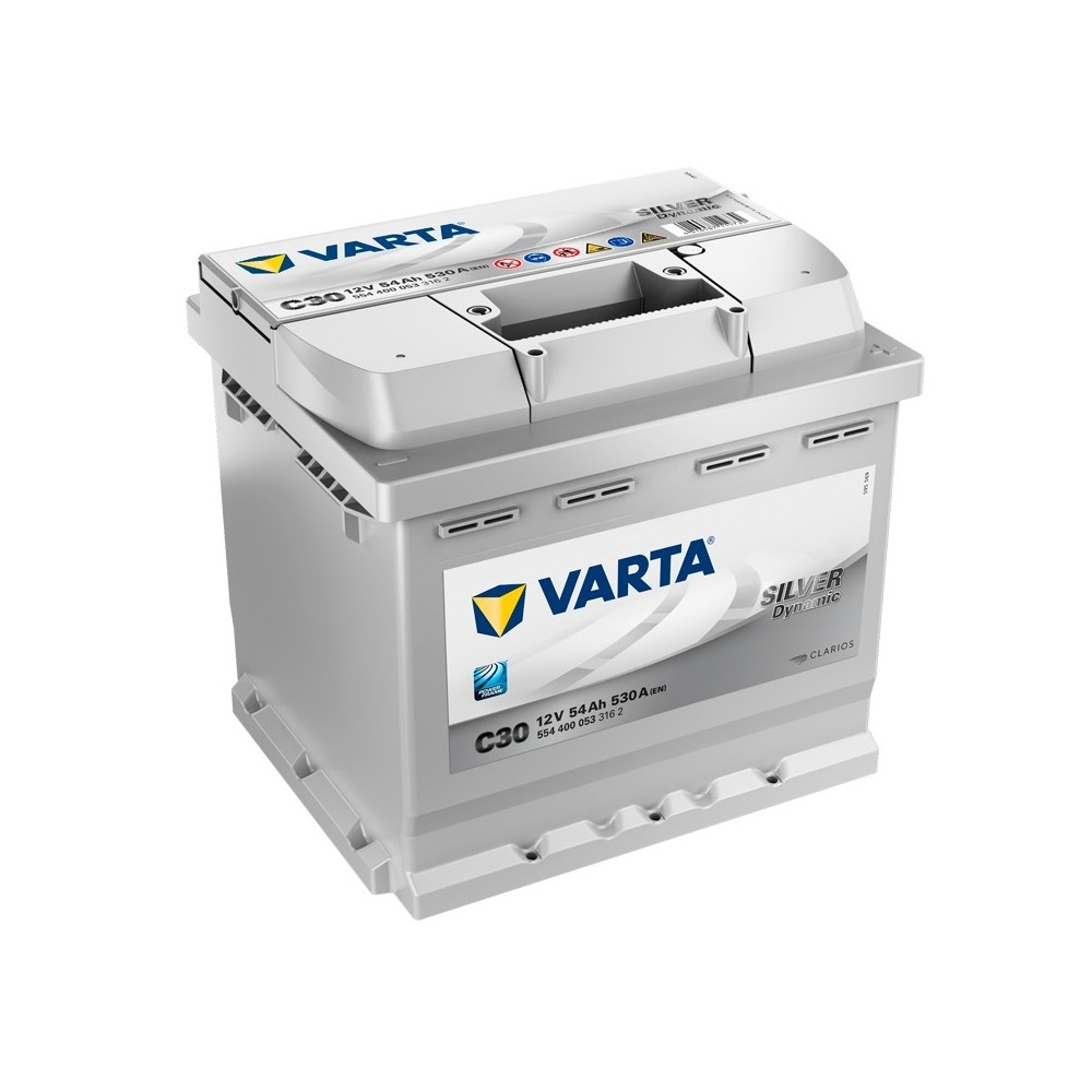 Batería Varta C30 54Ah 530A