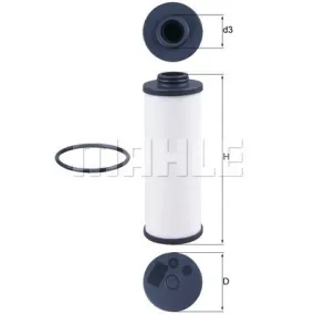 Filtro hidráulico, transmisión automática HX186D