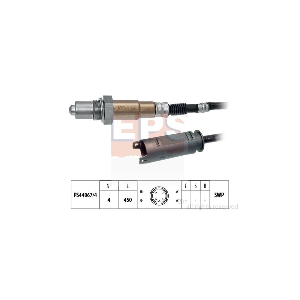 MDR sonda lambda equivalente 11787506539