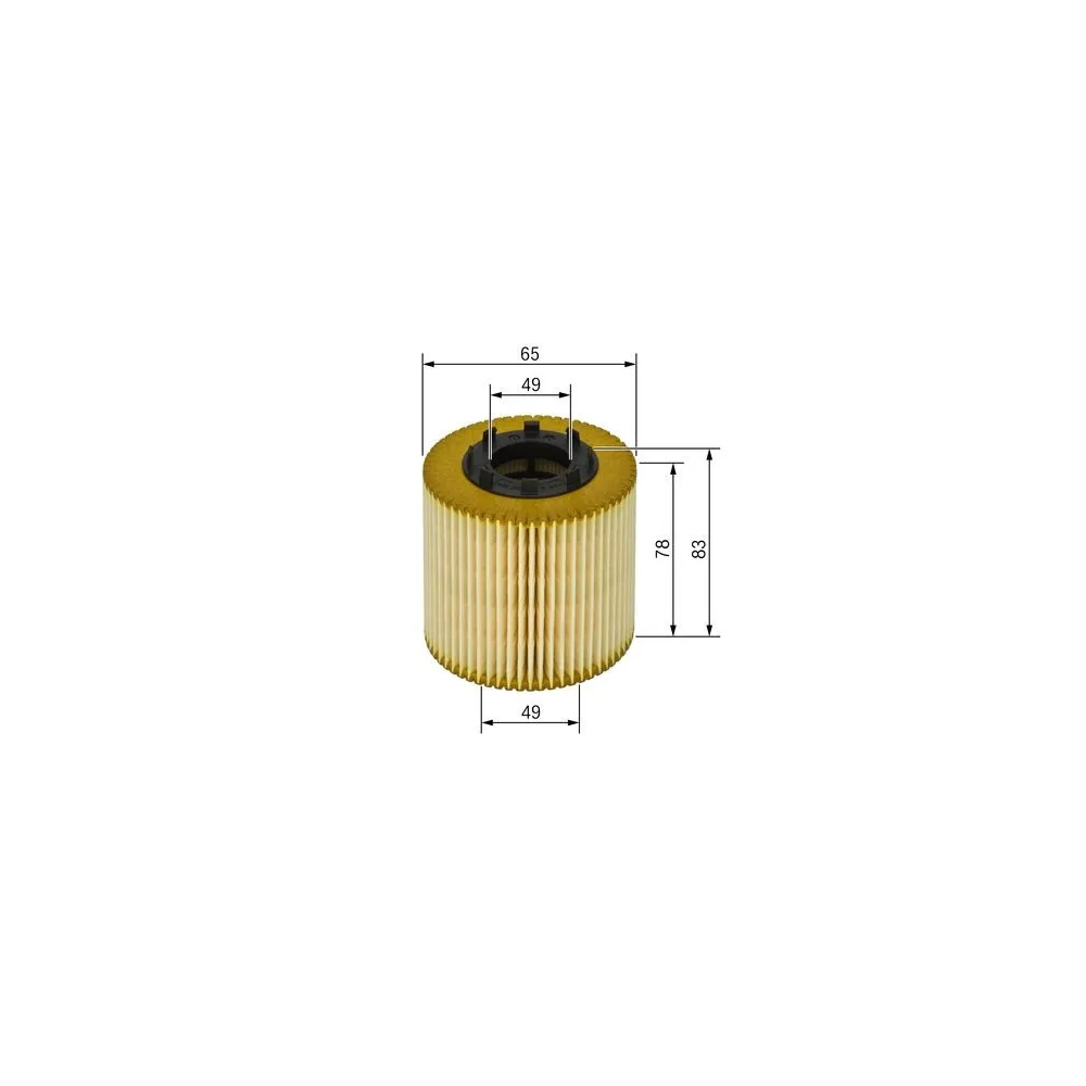 Filtro de aceite Bosch 1457429256-P9256