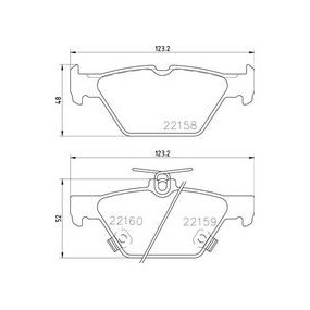 Pastillas de Freno Brembo P78026