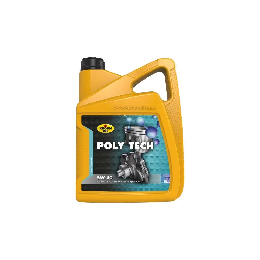 Kroon-Oil Poly Tech 5w40 A3/B4
