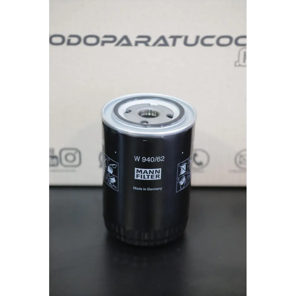Filtro aceite Mann W 940/62