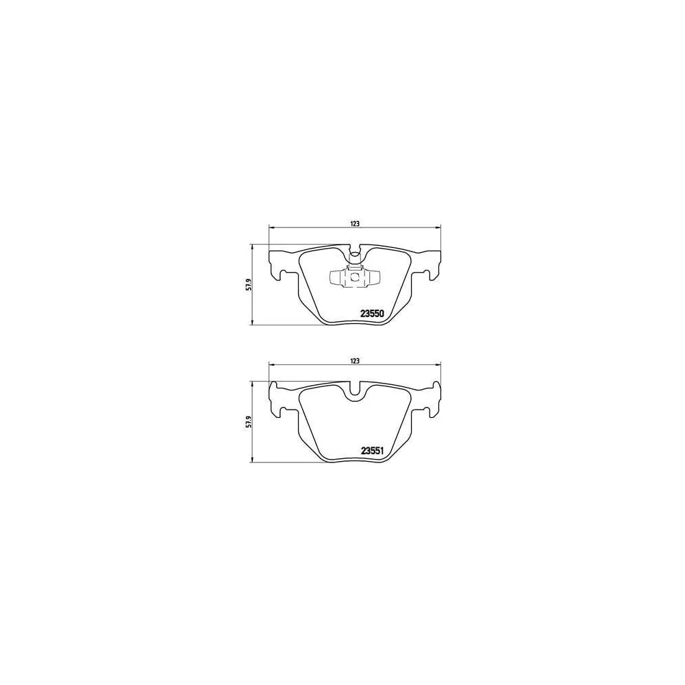 Pastillas Brembo P 06 039 Todoparatucoche