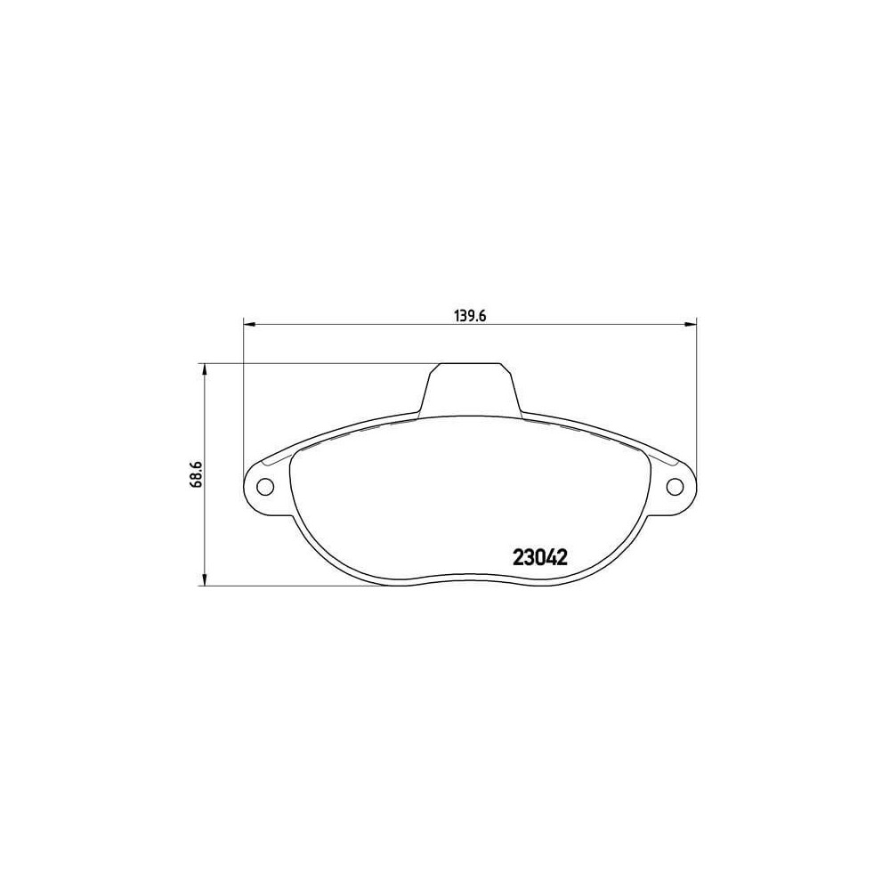 Pastillas Brembo P 23 072 Todoparatucoche