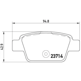 Pastillas Brembo P 23 080 Todoparatucoche