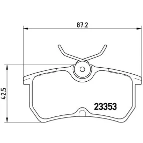 Pastillas Brembo P 24 047 Todoparatucoche