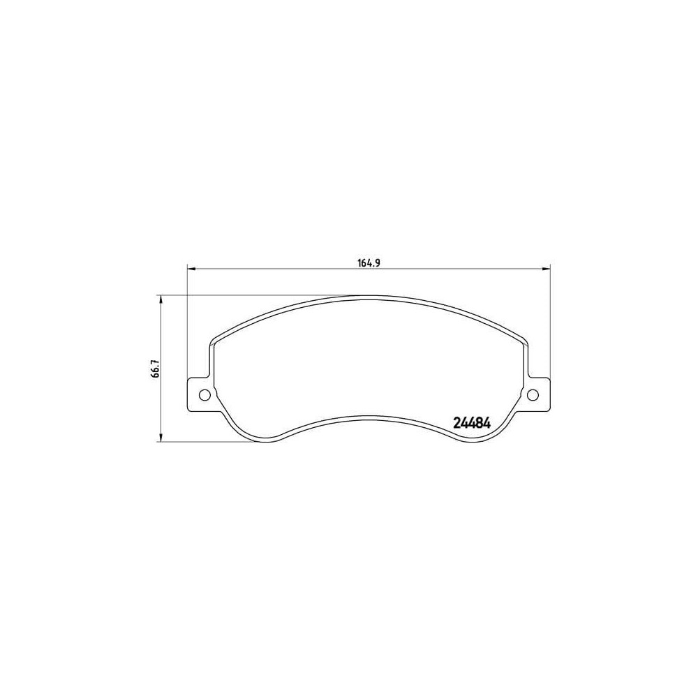 Pastillas Brembo P 24 064 Todoparatucoche