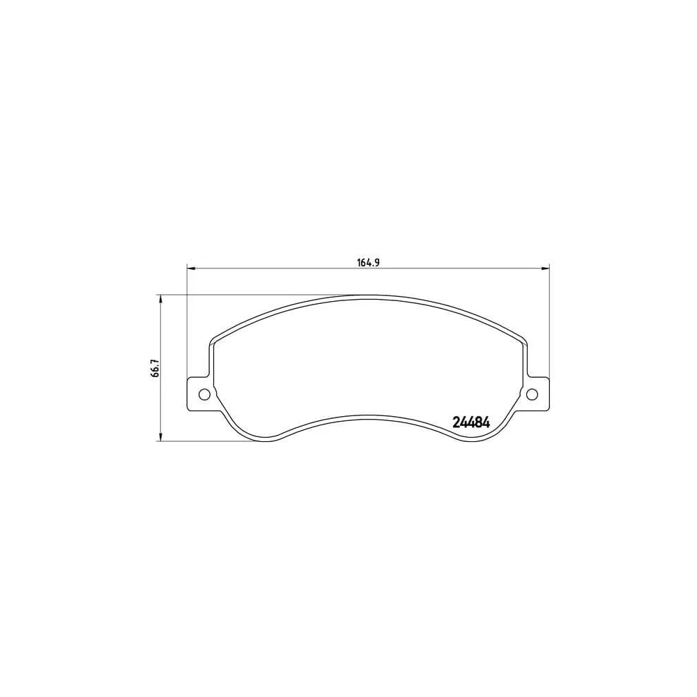 Pastillas Brembo P 24 064 Todoparatucoche