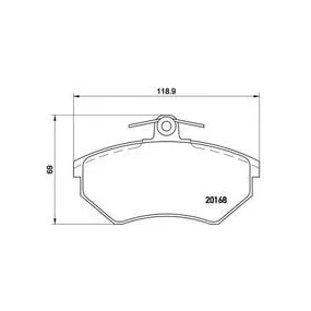 Pastillas Brembo P 85 011 Todoparatucoche