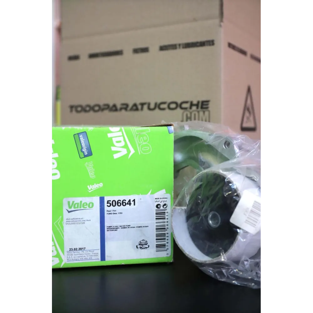 Bomba de agua Valeo 506641 / 538025610 / F201