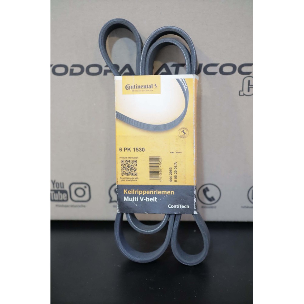 CONTITECH CONTI-SF CORREA ACANALADA 6PK1530 - LIQUIDACIÓN CAJA ROTA