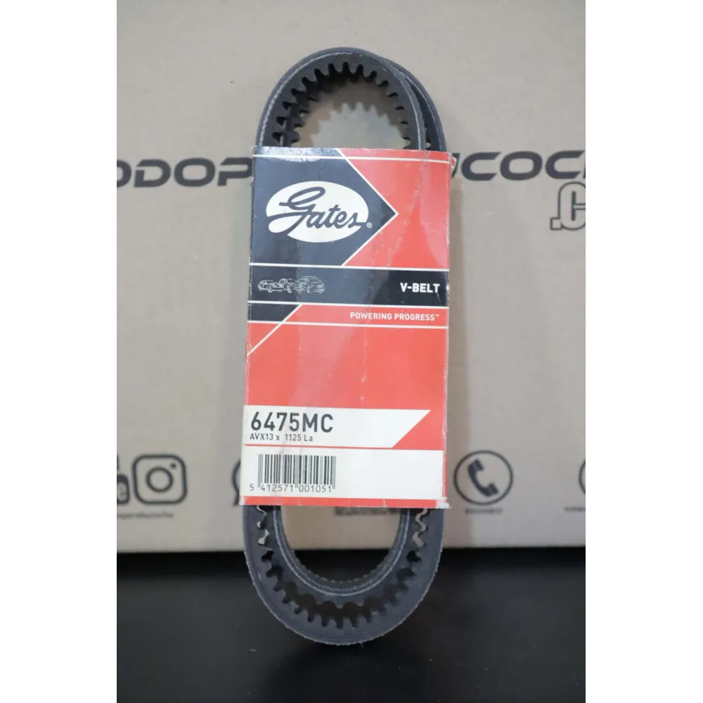 GATES - 6475MC - Correa trapezoidal poli V - Micro-V® - LIQUIDACIÓN CAJA ROTA