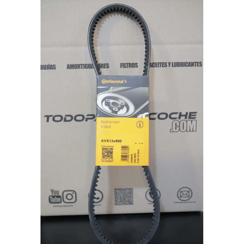 CONTITECH CONTI-SF CORREA TRAPEZOIDAL AVX13X900 - LIQUIDACIÓN CAJA ROTA