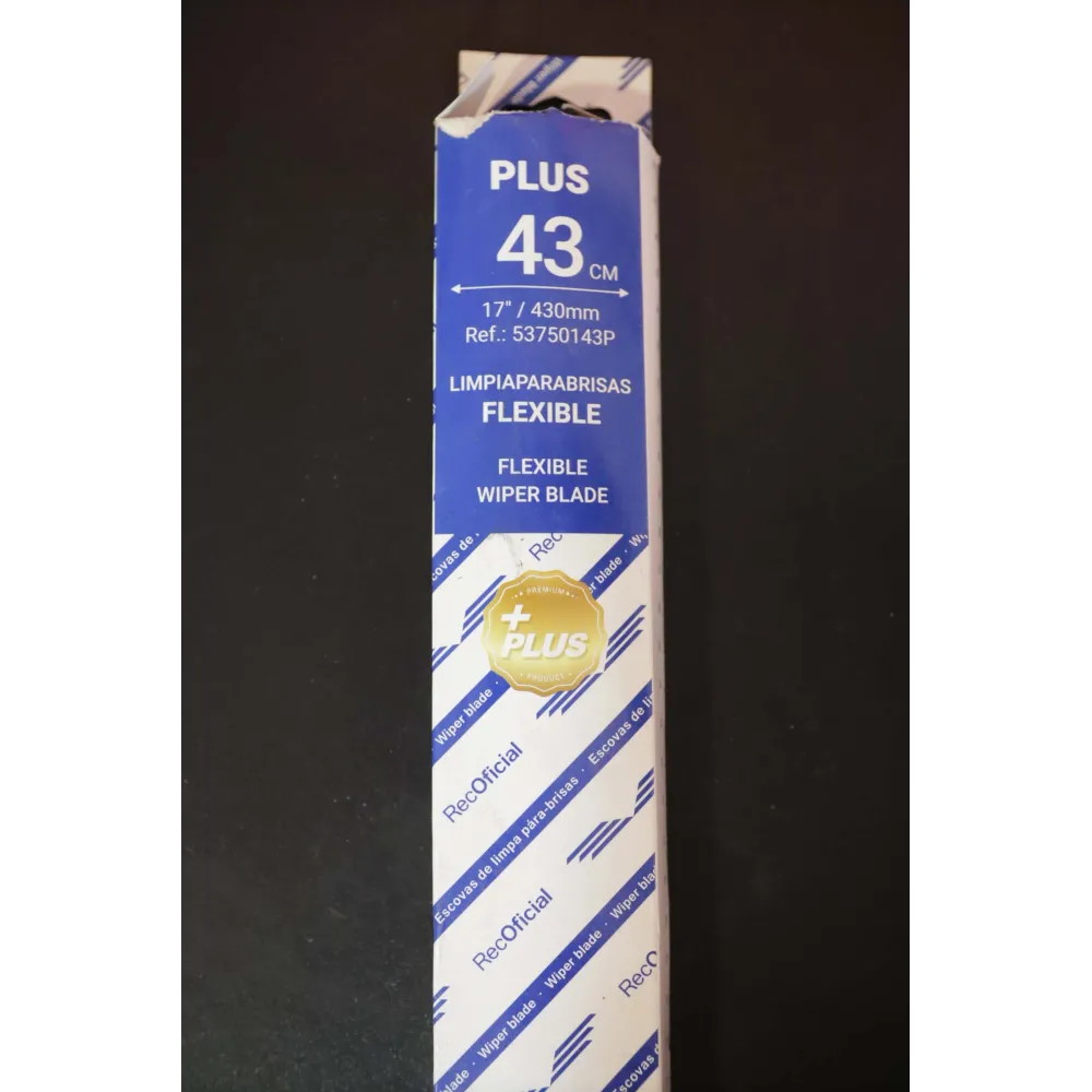 Escobilla flexible Premium RecOficial 43cm - LIQUIDACIÓN CAJA ROTA